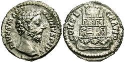 1 Denarius 羅馬帝國 銀 Marcus Aurelius (121-180)