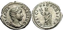 1 Denarius 羅馬帝國 銀 Julia Avita Mamaea (180-235)