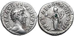 1 Denarius 羅馬帝國 銀 維魯斯