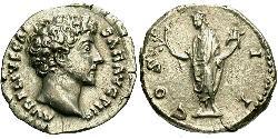 1 Denarius 羅馬帝國 銀 Marcus Aurelius (121-180)