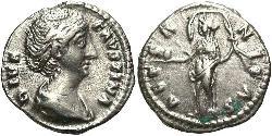 1 Denarius 羅馬帝國 銀 大福斯蒂娜
