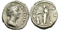 1 Denarius 羅馬帝國 銀 大福斯蒂娜