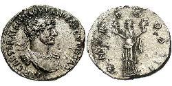 1 Denarius 羅馬帝國 銀 哈德良