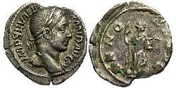 1 Denarius 羅馬帝國 銀 亚历山大·塞维鲁 (208-235)