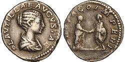1 Denarius 羅馬帝國 銀 Fulvia Plautilla (189-212)