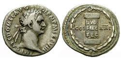 1 Denarius 羅馬帝國 銀 Domitian  (51-96)