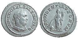 1 Denarius 羅馬帝國 銀 Decimus Balbinus (165-238)