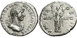 1 Denarius 羅馬帝國 銀 哈德良