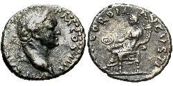 1 Denarius 羅馬帝國 銀 韦斯巴芗