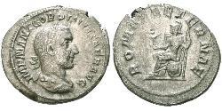 1 Denarius 羅馬帝國 銀 戈尔迪安一世