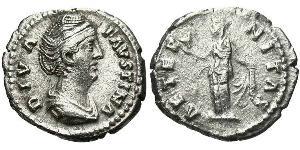 1 Denarius 羅馬帝國 銀 大福斯蒂娜