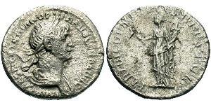 1 Denarius 羅馬帝國 銀 Trajan (53-117)