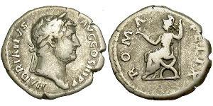 1 Denarius 羅馬帝國 銀 哈德良