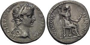 1 Denarius 羅馬帝國 銀 Tiberius Claudius Nero (42 BC-37)