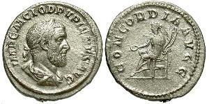 1 Denarius 羅馬帝國 銀 Pupienus Maximus (178-238)