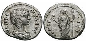 1 Denarius 羅馬帝國 銀 尤利亞·多姆娜
