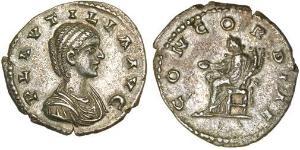 1 Denarius 羅馬帝國 銀 Fulvia Plautilla (189-212)