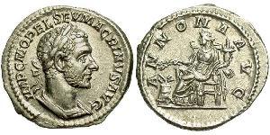 1 Denarius 羅馬帝國 銀 马克里努斯