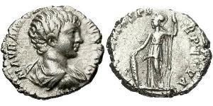 1 Denarius 羅馬帝國 銀 Caracalla (188-217)