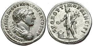 1 Denarius 羅馬帝國 銀 Trajan (53-117)