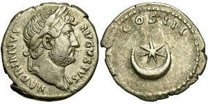 1 Denarius 羅馬帝國 銀 哈德良