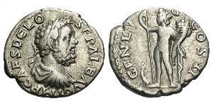 1 Denarius 羅馬帝國 銀 Clodius Albinus (150-197)