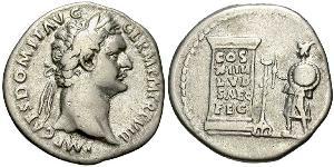 1 Denarius 羅馬帝國 銀 Domitian  (51-96)