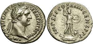 1 Denarius 羅馬帝國 銀 Domitian  (51-96)