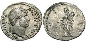1 Denarius 羅馬帝國 銀 哈德良