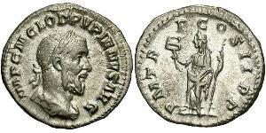 1 Denarius 羅馬帝國 銀 Pupienus Maximus (178-238)