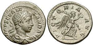 1 Denarius 羅馬帝國 銀 亚历山大·塞维鲁 (208-235)