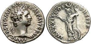 1 Denarius 羅馬帝國 銀 Domitian  (51-96)