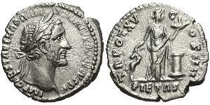 1 Denarius 羅馬帝國 銀 Antoninus Pius  (86-161)