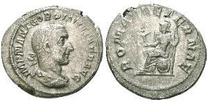 1 Denarius 羅馬帝國 銀 戈尔迪安一世