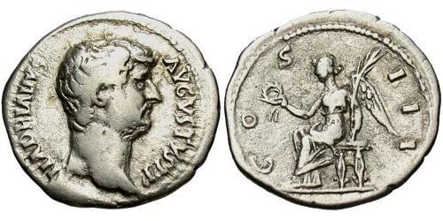 1 Denarius 羅馬帝國 銀 哈德良