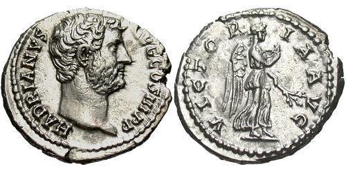 1 Denarius 羅馬帝國 銀 哈德良