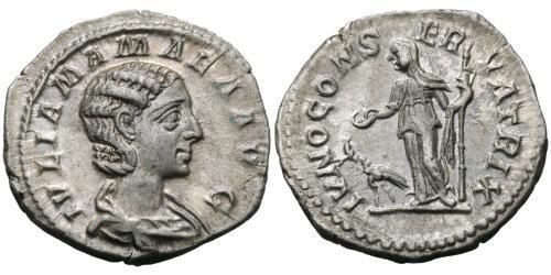 1 Denarius 羅馬帝國 銀 Julia Avita Mamaea (180-235)