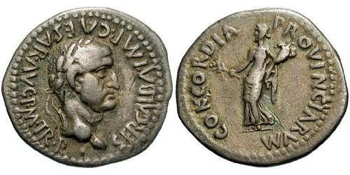 1 Denarius 羅馬帝國 銀 Galba (3BC-69AD)