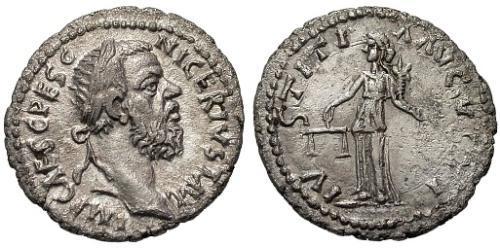 1 Denarius 羅馬帝國 銀 Gaius Pescennius Niger (135-194)