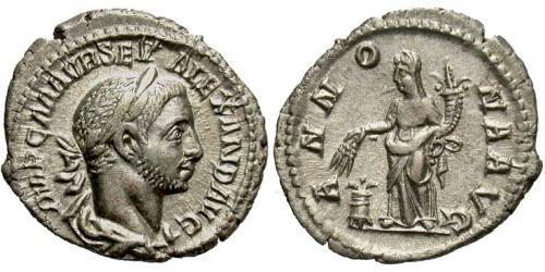 1 Denarius 羅馬帝國 銀 亚历山大·塞维鲁 (208-235)