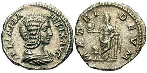 1 Denarius 羅馬帝國 銀 尤利亞·多姆娜