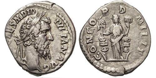 1 Denarius 羅馬帝國 銀 Didius Julianus (137-193)