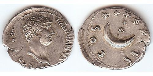 1 Denarius 羅馬帝國 銀 哈德良