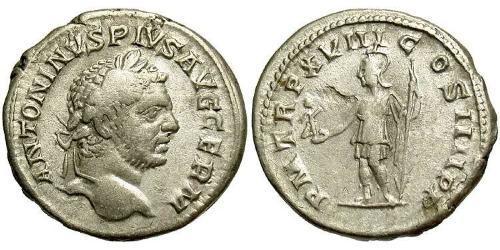 1 Denarius 羅馬帝國 銀 Caracalla (188-217)