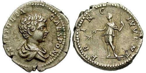 1 Denarius 羅馬帝國 銀 塞普提米乌斯·盖塔