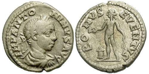1 Denarius 羅馬帝國 銀 埃拉伽巴路斯