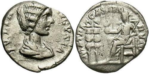 1 Denarius 羅馬帝國 銀 尤利亞·多姆娜