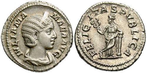 1 Denarius 羅馬帝國 銀 Julia Avita Mamaea (180-235)