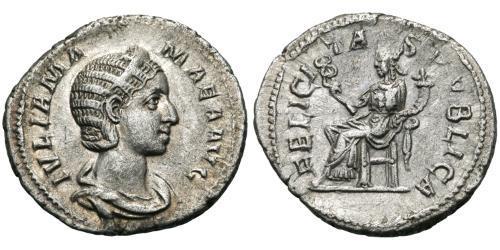 1 Denarius 羅馬帝國 銀 Julia Avita Mamaea (180-235)