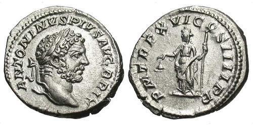 1 Denarius 羅馬帝國 銀 Caracalla (188-217)